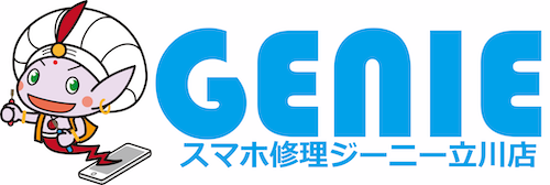 GENIE スマホ修理ジーニー立川店ロゴ